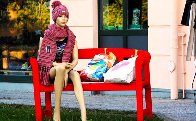 Blick ins eigene Schaufenster