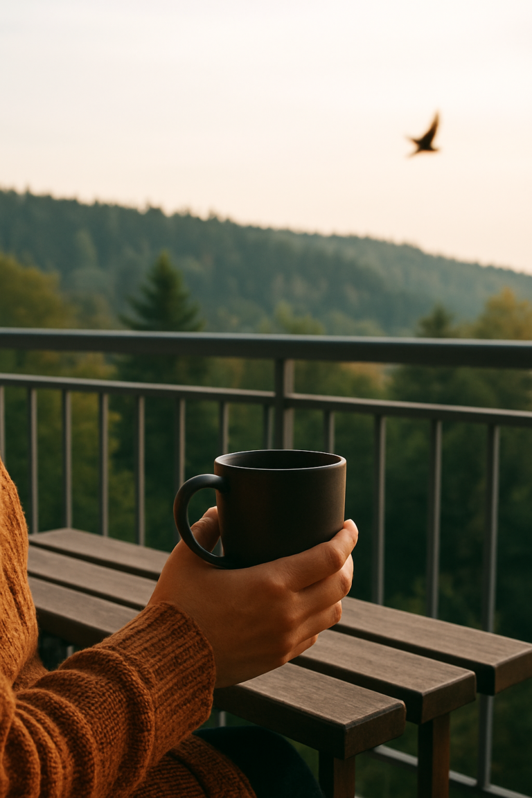 Fünf Minuten Morgen-Stille